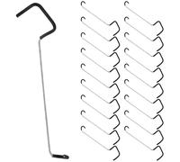 COOLHIYA Outil de Modelisation de Branche en Acier 20pcs pour Jardin Extérieur, Modérateur de Bonsaï Léger, Multi-Fonction pour Pêchers et Plantes en Pot