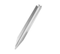 COOLHIYA Outil Manucure en Acier Inoxydable Argenté Multifonction pour Extraction de Paillettes et Strass, Spatule Pratique pour Salons de Beauté et Usage à Domicile
