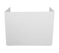 COOLHIYA Panneau de Séparation de Bureau Léger en Plastique Blanc et Favorisant la Concentration en Salle de ran de Confidentialité Pratique et Facile à Nettoyer pour Étudiants