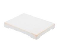 COOLHIYA Planche à Souder Brique Réfractaire pour Bijoux Résistante à Haute Température Beige en Plâtre Structure Alvéolaire Protège la de Travail