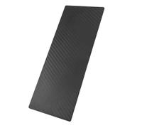 COOLHIYA Plaque à cheveux de mise en valeur, en plastique noir, taille moyenne, pour coiffeurs, réutilisable et facile à nettoyer, usage domestique