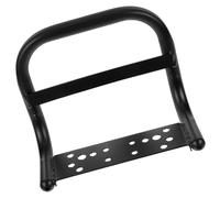 COOLHIYA Poignée de Selle de Vélo en Métal Noir Fixation Rapide Repose-Bras Antidérapant pour Vélo de Route Accessoire Confortable pour Siège Arrière