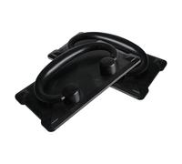 COOLHIYA Poignées de Tiroir D'anneau Vintage Faciles à Installer Retirer Noir, Lot de 2 Pièces pour Meubles et Armoires Rétro