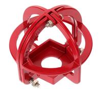 COOLHIYA Protection Tête Gicleur Incendie Métal Cadre avec Installation Facile et Avertissement Visuel pour Systèmes de Sécurité Incendie