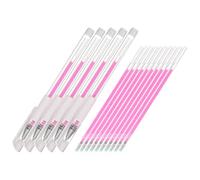 COOLHIYA Stylo à Sourcils pour Tatouage Semi-permanent, Marqueur Rose en Plastique Sûr Peau, Positionnement Précis des Sourcils Maquillage Professionnel