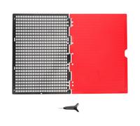 COOLHIYA Tableau Écriture Braille avec Stylo à écrire, 27 lignes 30-cellules, accessoire d'écriture braille pour personnes malvoyantes en zones de lecture publique