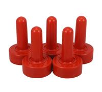 COOLHIYA Tétines d'Alimentation en Caoutchouc pour Agneaux et Veaux Lot de 5, Sucette pour Biberon Adaptée à L'Allaitement des Petits Animaux d'Élevage