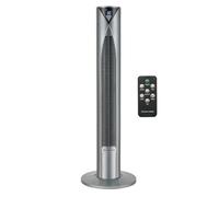 CoolHome Ventilateur tour CF2206 avec télécommande et fonction ioniseur écran LED dimmable 96 CM gris (Gris)