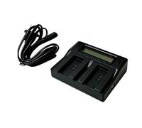COOLHOOD Adaptateur de charge de base de charge de batterie texture ABS Convient pour batteries VB18 VB19 V850 V860 avec cordon étanche Appareil de photographie