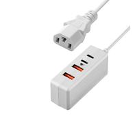 COOLHOOD Base de chargement USB de type C pour vélo électrique intelligent 4 ports 12 V-100 V à 5 V pour téléphones tablettes LED Light Moto Dock
