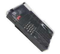 COOLHOOD Batterie ABS avec 93 compartiments, couvercle transparent à charnière, design mural, grande capacité de stockage de batterie