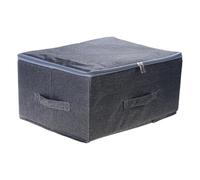 COOLHOOD Boîte de rangement en tissu avec couvercle rabattable de grande capacité pour l'organisation de la chambre à coucher et le contrôle du désordre à la maison