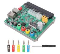 COOLHOOD Carte d'alimentation réglable avec boutons de tension 3,30 V/5 V/12 V/USB 2.0 - Module de régulation de l'alimentation de l'ordinateur