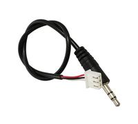 COOLHOOD Connecteurs auditifs fiables 3,5 mm mâle vers XH2,54 femelle pour un transfert stable - Câble audio de perte de 30 cm