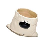 COOLHOOD Jolie tasse à café en céramique peinte à la main inspirée de jolies pochettes en céramique Motif chien Excellent cadeau de cuisine Barware Tasse