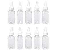 COOLHOOD Lot de 10 flacons distributeurs de peinture pratiques pour constructeur avec contrôle facile de la couleur et stockage des bouteilles de mélange