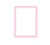 COOLHOOD Lot de 10 pochettes en PVC avec protections résistantes à la décoloration et bordures colorées pour jeux de collection