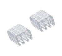 COOLHOOD Lot de 8 clips de câble d'alimentation à 6 broches - Outil professionnel de gestion des câbles pour le stockage du câblage et l'optimisation des flux d'air