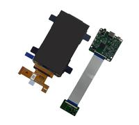 COOLHOOD Modules d'écran AMOLED haute résolution 4,74 pouces prêts pour systèmes embarqués et projets d'artisanat Unité d'affichage AMOLED