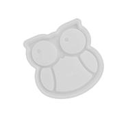 COOLHOOD Moules multi-formes en silicone pour loisirs créatifs, motif hibou, cœur, fleur, pour récipient de rangement et décoration