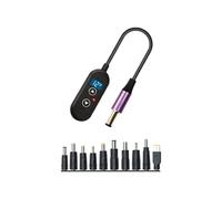 COOLHOOD PD140W Câble adaptateur type C vers DC5525 5521 avec plusieurs appareils électroniques de type C pour ordinateurs portables, tablettes et appareils numériques