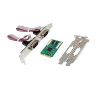 COOLHOOD ST370 PCIE XR17V352 Carte d'extension de contrôleur idéale pour l'édition vidéo et l'analyse de données Carte port série PCIE