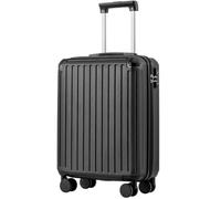 COOLIFE EasyJet Valise Cabine 55 x 40 x 20 cm, Bagages Cabine Bagage à Main Rigide avec Serrure TSA et 4 roulettes Jumelées