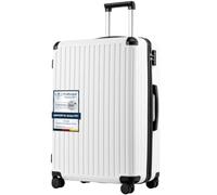 COOLIFE Grande Valise Rigide 75 cm, 93 L en PC+ABS, Légère et Robuste