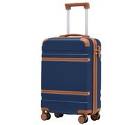 COOLIFE Valise Cabine 55x35x20 Ryanair EasyJet Bagage Cabine Rigide PC+ABS