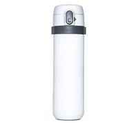Coolinato mennä One Tee Gobelet isotherme à emporter 375 ml avec infuseur individuel Start/Stop Infusion Double paroi en acier inoxydable Isolation anti-fuite Blanc