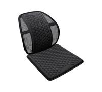 Cooling Car Seat Cushion - Breathable Sweat Absorbing Pad | Lumbar Support Driving Pillow, Breathable Mesh Ventilated Memory Foam Pressure Relief, Ergonomic Alignment Spine Comfort Temperature