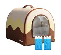Cooling Cat House - Cat Cave with Ice Crystal Box | Cool Down Puppy Nest