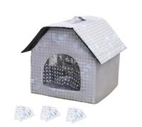 Cooling Cat House | Pet Cave Bed with 9 Ice Packs | Summer Pet Beds