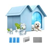 Cooling Cat House, Pet Cooling House, Semi-Enclosed Ice Pet Cave