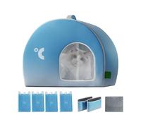 Cooling Cat House, Pet Ice Shelter, Indoor Dog Tent with Foldable and Travel Friendly Design for Indoor Or Outdoor Pet Comfort During Hot Summer Days, 1 Piece