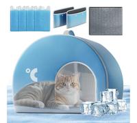 Cooling Cat House Weatherproof Foldable Box | Cats Dogs Cooling House