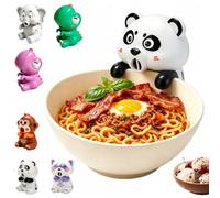 Cooling Clip-On Mini Fan for Cup & Bowl-Food Cooling Fan, Soup Blower | Hands Free Food Cooling Fan and Coffee Chiller | Cute Panda Food Blower for Baby Hot Soup, Coffee, Tea and Noodles
