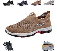 Cooling Comfort Sneaker, Orthopedic Walking Shoes with Anti Slip Soles, Cooling Comfort for All-Day Wear (Coffee,47)