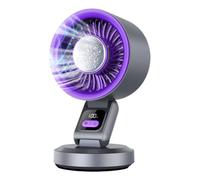 Cooling Desk Fan - Foldable, 3600mAh, Rechargeable, Quiet, USB, With Hook,