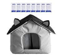 Cooling Dog House with 8 Ice Packs Cold Zone Waterproof Portable Shelter