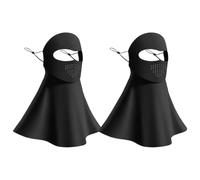 Cooling Face And Neck Cover For Sun Protection - UPF 200+ UV Blocking Scarf With Drinking Hole For Riding, Fishing, Hiking, Beach & Summer Activities