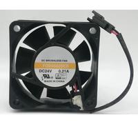 Cooling fan DC24V 60mm Cooling fan, FD246025EB 24V 0.21A 60x60x25mm 2-Wire