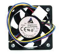 Cooling Fan Delta EFB0505HA,Server Cooler Fan Delta EFB0505HA 5V 0.25A, Double Ball Bearing Fan for 50x50x10mm 4-PIN