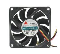 cooling fan FD1270152S-1A,Server Cooler Fan FD1270152S-1A 7015 1.14W 12V, speed double ball fan for three wire