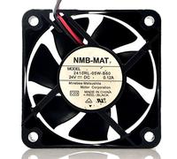 Cooling Fan New NMB 2410RL-05W-B60,Server Cooler Fan New NMB 2410RL-05W-B60 24V 0.12A, Inverter Fan for 60x60x25mm 2wire