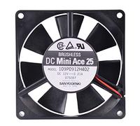 cooling fan Sanyo 109P0912H402,Server Cooler Fan Sanyo 109P0912H402 12V 0.21A, Industrial Control Supply Fan for 92x92x25mm 2-wire