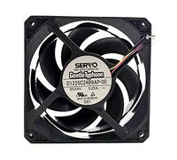 Cooling Fan Servo D1225C24B9AP-00,Server Cooler Fan Servo D1225C24B9AP-00 24V 0.29A, Sickle Blade Zero Static Cooling for 120x120x25mm