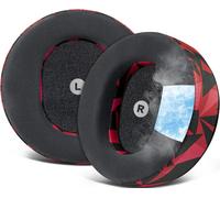 Cooling Gel Foam Cushion Pads for Audeze Maxwell Helmet, Breathable Ice Silk Fabric Ear Pads, High Density Foam Noise Cancelling