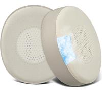 Cooling Gel Foam Cushion Pads for Jabra Evolve2 65 (Evolve 2 65MS 65UC MS UC) / Evolve2 40 (40UC 40MS USB) / Elite 45h On-Ear Wireless Headphones with Ice Silk Fabric
