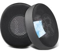 Cooling Gel Foam Cushion Pads for Jabra Evolve2 65 (Evolve 2 65MS 65UC MS UC) / Evolve2 40 (40UC 40MS USB) / Elite 45h On-Ear Wireless Headphones with Ice Silk Fabric